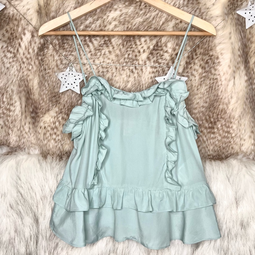 H&M Ruffle Cami Tank Top